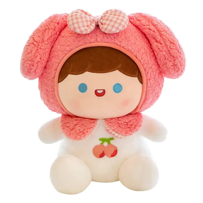 Cute Cherry Bunny Plush Doll (45 cm)