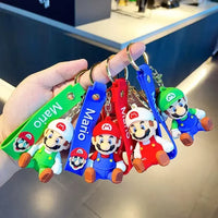 Super Mario Chill Crew 3D Mario Keychain