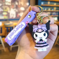Kuromi Style Squad 3D Keychain