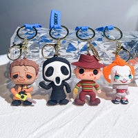 Evil Villains Characters Keychain