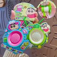 Shinchan Record & Announce Keychain