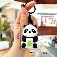 Panda-Monium Glowing LED Keychain