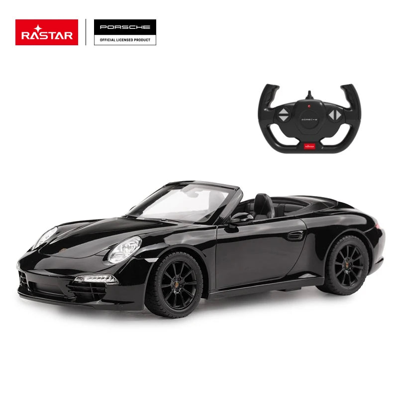 RASTAR Porsche 911 Carrera S Kids Electric Car 1/12 Scale Toy RC Racing Car for Children with LED Lights Hobby RC Cars Toys 2.4G - Bear Hugs