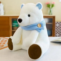 Scarf Polar Bear Plushie (20 cm)