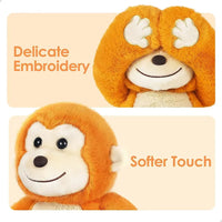 Soft Hide & Seek Animal Plush Toy (35 cm)