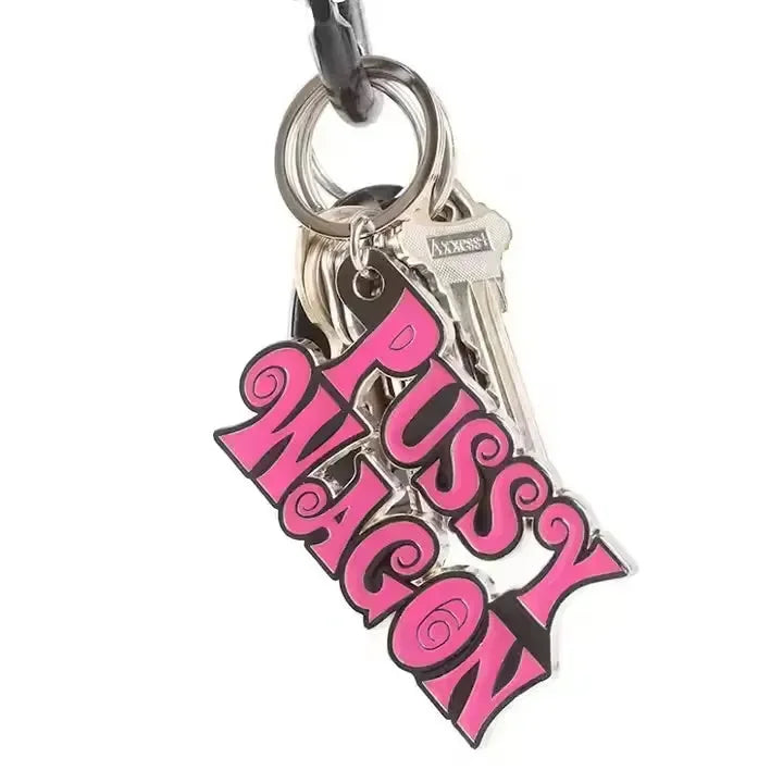 Pussy Wagon Vixen Vibes Keychain