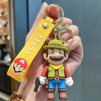 Super Mario Power-Ups 3D Keychain