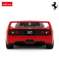 Rastar Red F40 Vehicle Remote Control Car Kids Toys Sports Car Children RC Toy Cars Electric Plastic Wholesale 1:24 4CH AA / 6+ - Bear Hugs