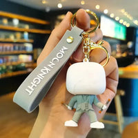 Moon Knight Crescent Crew Keychain