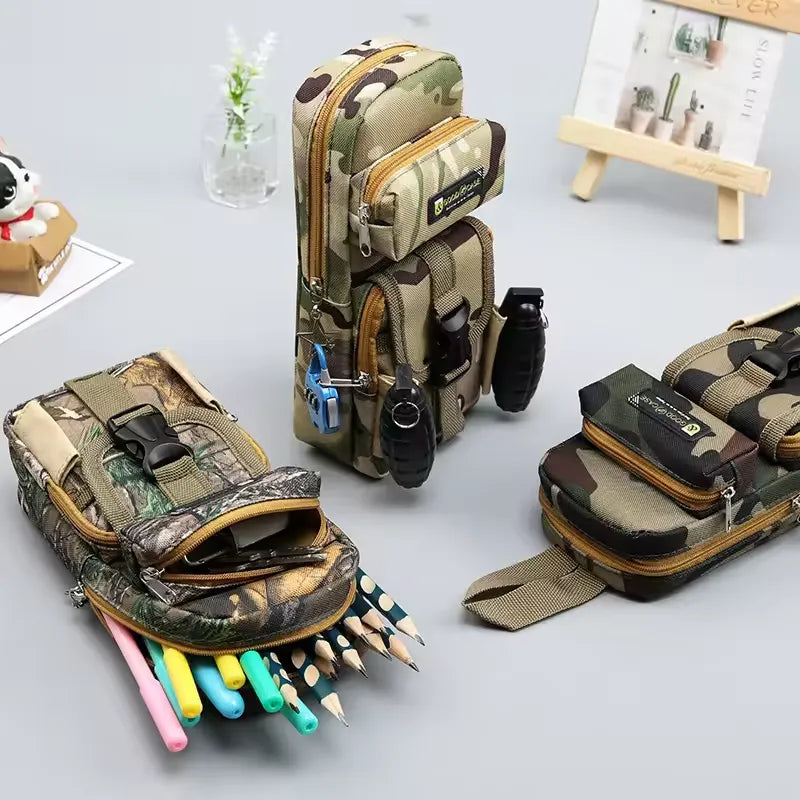 Special Forces Camouflage Pencil Pouch