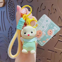 Forest Poodle Dog Squad Keychain