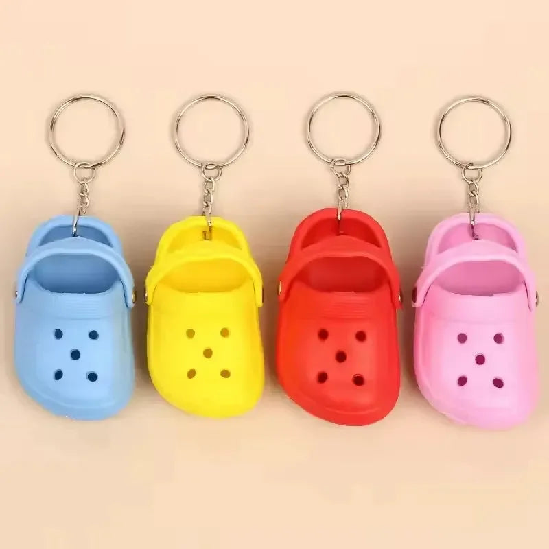 Clogging Along Mini Crocs Keychain
