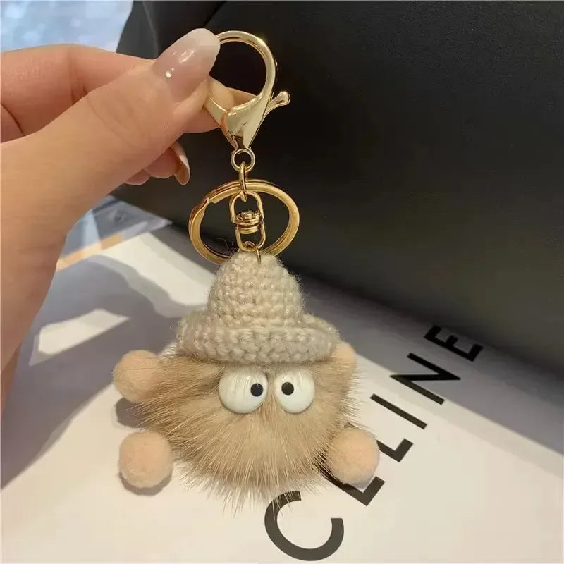 Soot Sprite Snuggles Plush Keychain