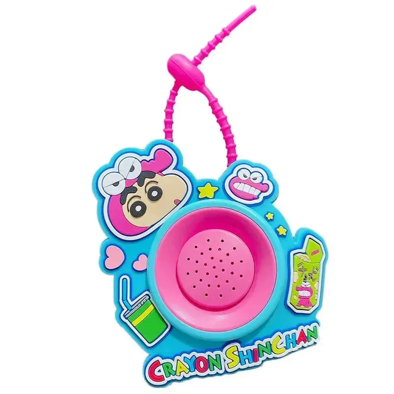 Shinchan Record & Announce Keychain