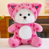 Pink Love Hooded Lena Bear Plushie (45 cm)