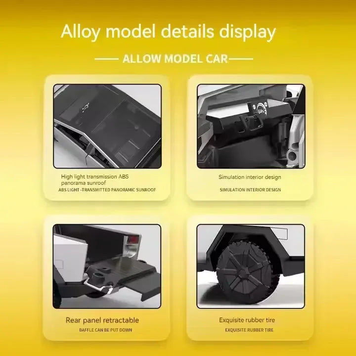 Tesla Cybertruck Die-cast 1:24 Scale