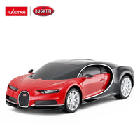 RASTAR Bugatti Chiron 1:24 Blue Black Red Toy Licensed Rc Car Model Children Toy Car Electric Plastic 4 Channels Vehicle - Bear Hugs
