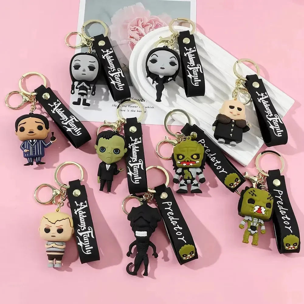 Addam Family Frights 3D Keychain
