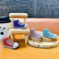 Bling Kicks Rhinestone Sneaker Keychain