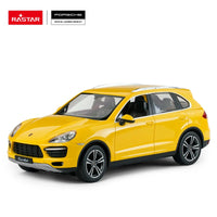 RASTAR Porsche Cayenne Turbo Licensed 2.4g Trending Product Remote Control Toy With Led Lights 4 Channel Rc Car 1:14 Electric Plastic - Bear Hugs