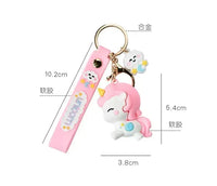 Dreamy Unicorn 3D Keychain