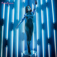 Alita Battle Angel Rosa Salazar Costumes Alita Cosplay Jumpsuit Spandex Halloween Costumes for Women Party Suit Adults - Bear Hugs