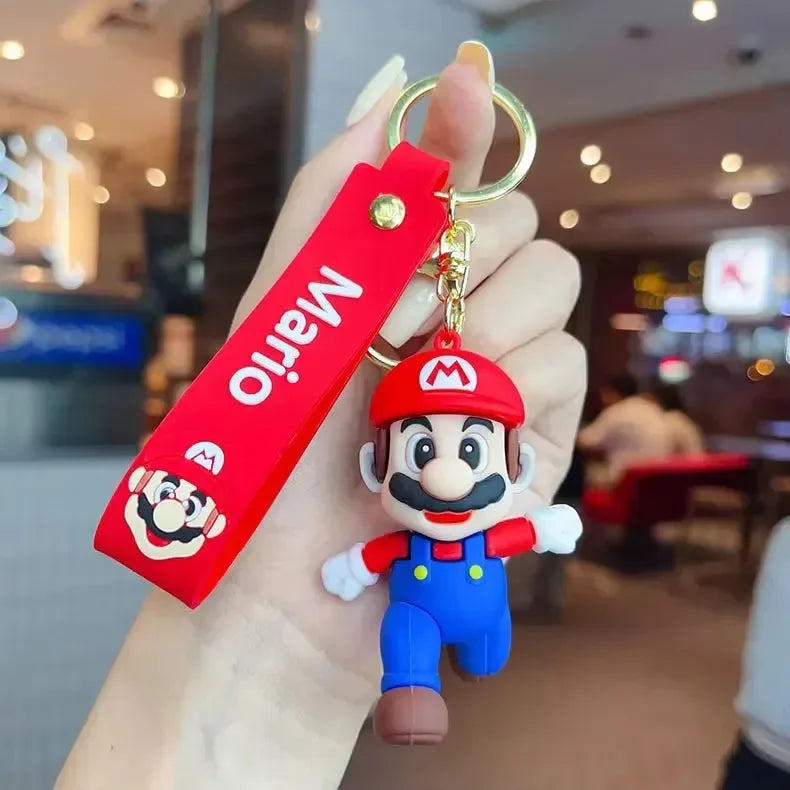 Super Mario Mushroom Marathon Keychain