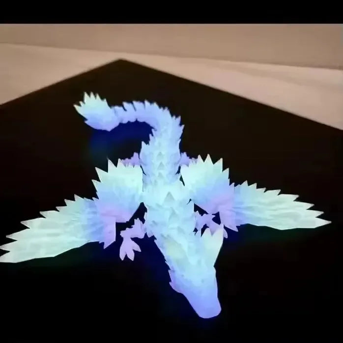 Lumina Scale 3D Crystal Dragon