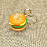 Craveable Carry Hamburger Keychain