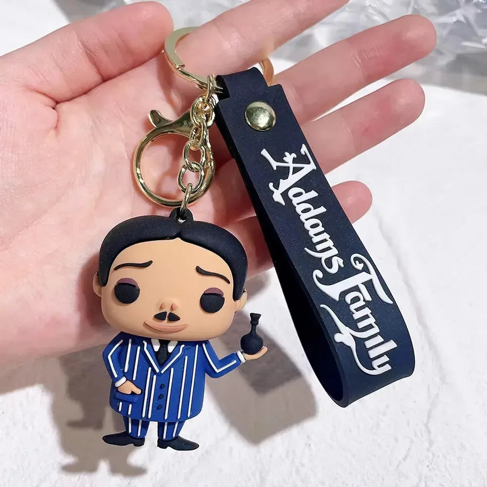 Addam Family Frights 3D Keychain
