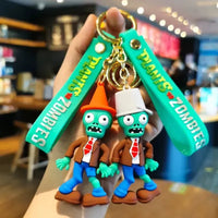 Quirky Plants vs Zombies 3D Keychain