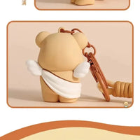 Honeyheart Butter Bear 3D Keychain