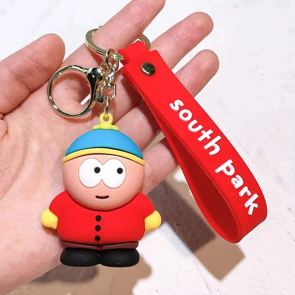 Quirky South Park Squad Keychain