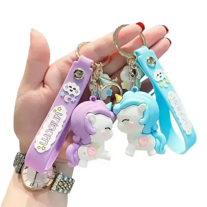 Dreamy Unicorn 3D Keychain