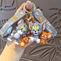 Friendly Foe Tom & Jerry Keychain