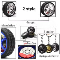 Torque Tag Wheel Keychain