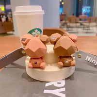 Nordic Good Luck Bear Keychain