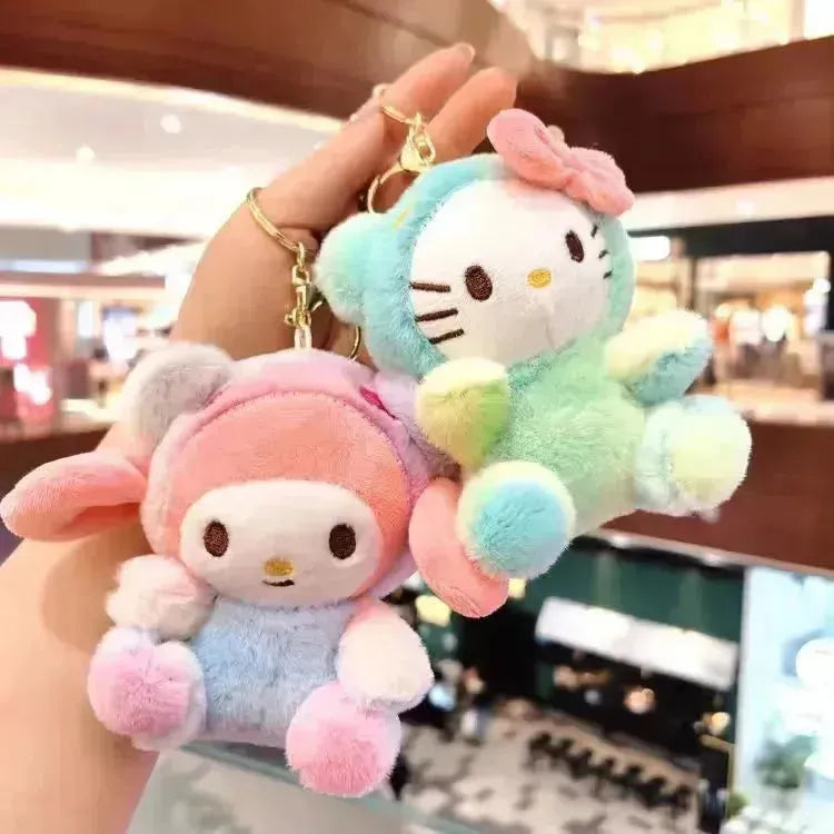 Sanrio Character Cuddle Crew Plush Keychain