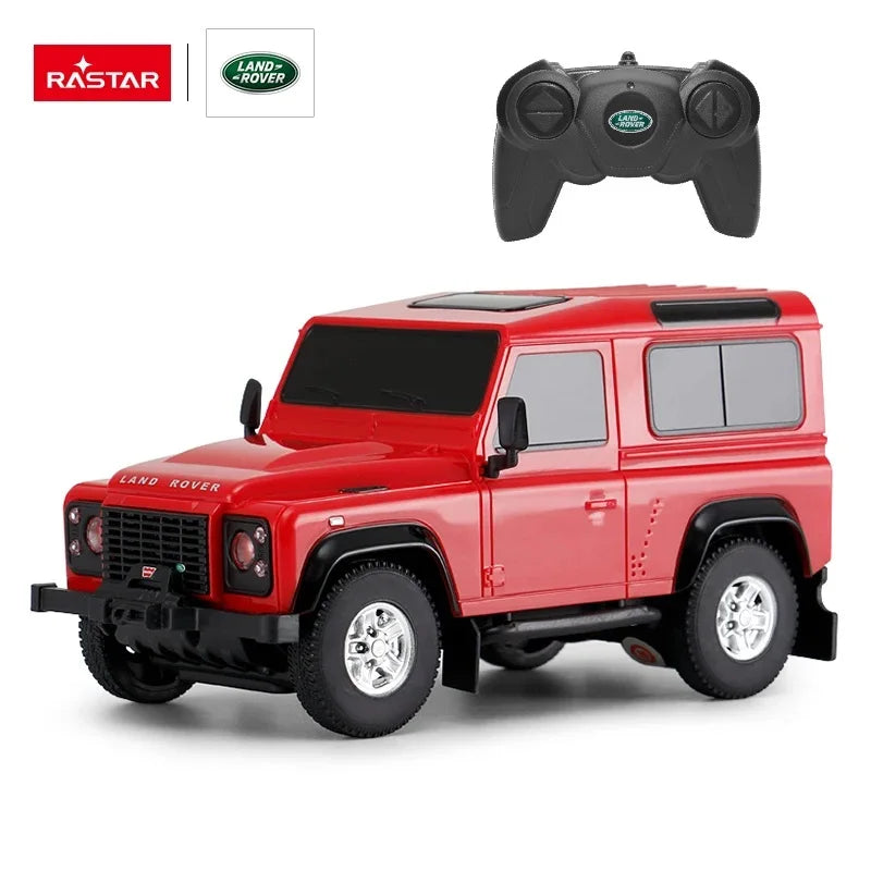 RASTAR Land Rover Defender Licensed Remote Control Car 1/24 Full Scale Model Off-road Vehicle Electric Model Plastic - Bear Hugs