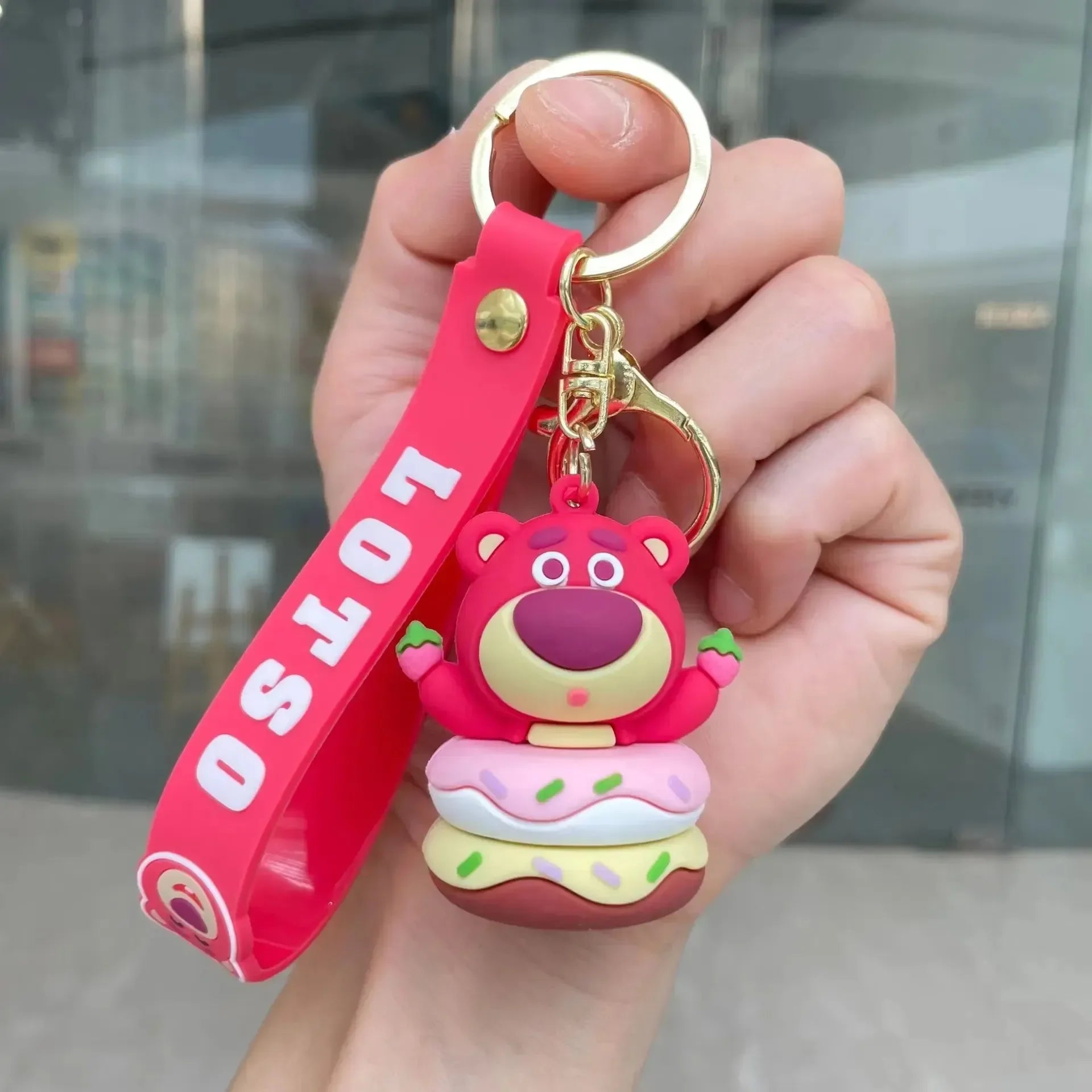 Lotso Bear Sweet Treats Keychain