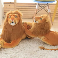 Simulation Big Cat Plush Toy