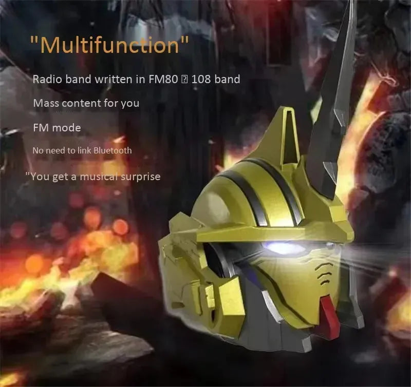 Mecha Warrior Wireless Bluetooth Speaker