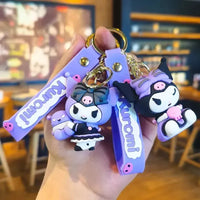 Kuromi Style Squad 3D Keychain