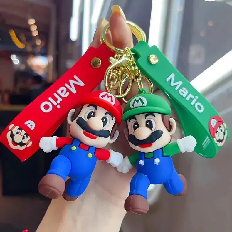 Super Mario Mushroom Marathon Keychain