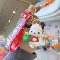 Pochacco Loves You 3D Keychain