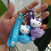 Hello Kitty Sweet Sip 3D Keychain