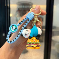 Panda Snack Pack Keychain