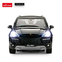 RASTAR Porsche Cayenne Turbo Licensed 2.4g Trending Product Remote Control Toy With Led Lights 4 Channel Rc Car 1:14 Electric Plastic - Bear Hugs
