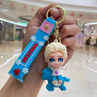 Frozen Princess Crew 3D Keychain