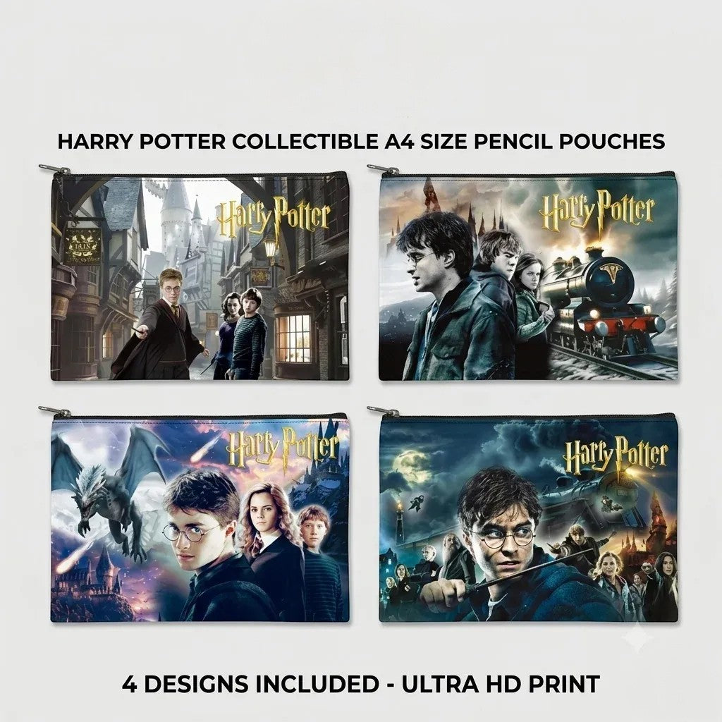 Harry Potter Ultra-HD Trendy A4 File Pouch